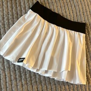 Girls white sports skirt